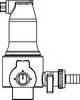 Pneumatischer Entlüfter in einfacher Bauform, ideal zur Verwendung in Heizungsanlagen, hergestellt von IMI Hydronic Engineering.